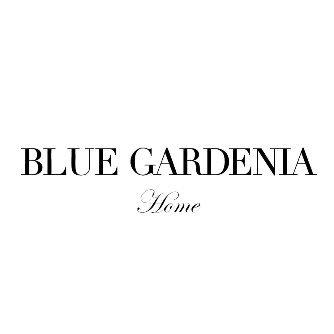Blue gardena home - Logo da Blue Gardena com design elegante e sofisticado para projetos de decoração e paisagismo.